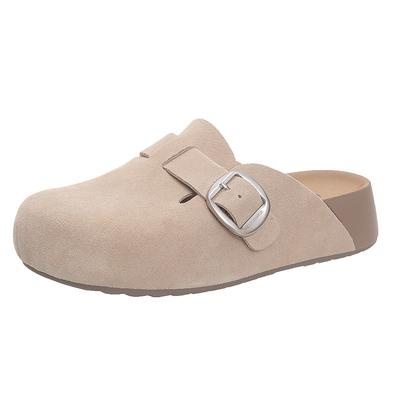 Модные женские мюли на платформе, балетки, тапочки, повседневные сандалии для ходьбы, роскошные дизайнерские трендовые шлепанцы для женщин, тапочки