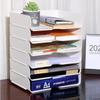 1 Pcs Desktop Organizer Stackable File Rack Papers Rack A4 File Storage Tray Simple   Archives