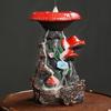 Грибной домик, курильница с обратным потоком, смола, ремесло, природа, тема, водопад, курильница, украшение для ароматерапии, домашний декор, секс-одежда для взрослых