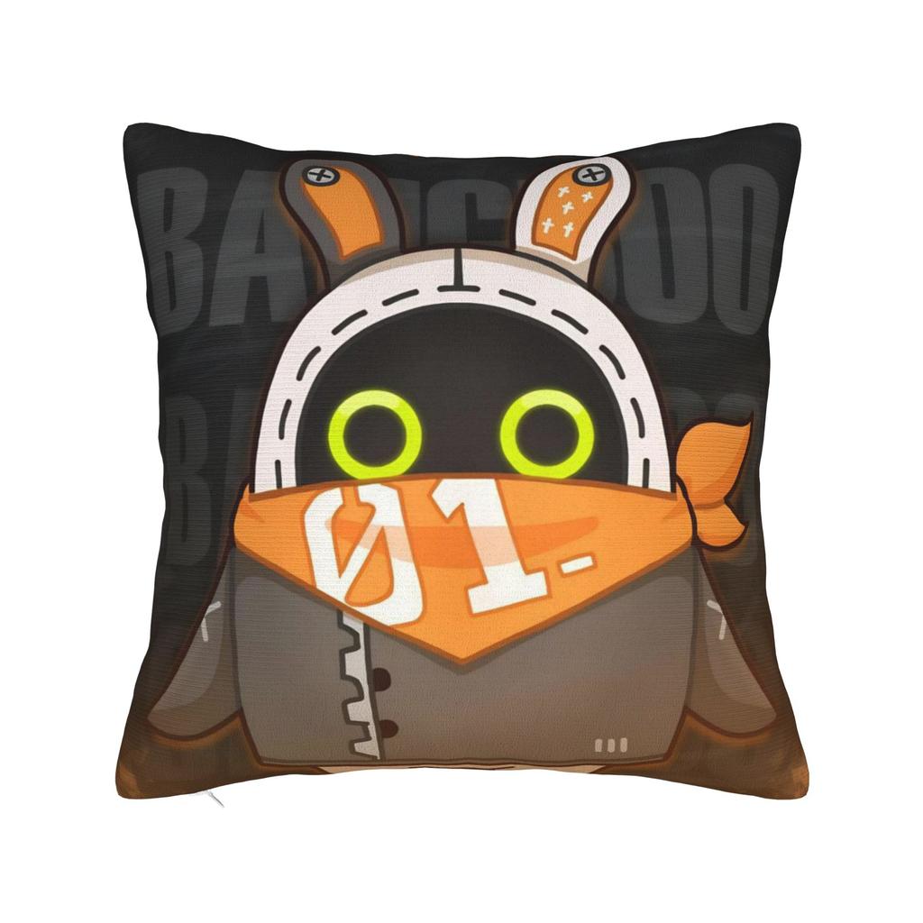 Zenless Zone Zero Ellen Joe Chibi Head Morcaworks Pillowcase Soft Polyester Cushion Cover Decoration Pillow Case Cover Car