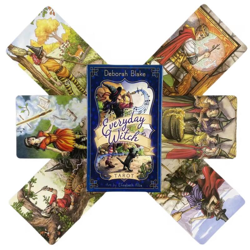 Колода карт Таро ведьмы на каждый день, электронный путеводитель Oracle, 78 шт., английская версия, колода Таро ведьмы на каждый день, настольные игровые карты