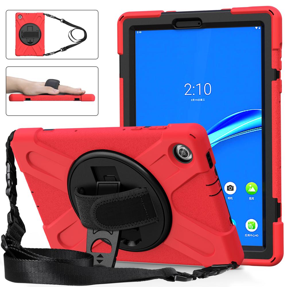 Чехол-ремень для Tab M10 Plus 10.3 TB-X606F 3-го поколения 10.1 TB-328FU X306F M8 8506F P11 J606F Pro TB-J706F Прочный чехол