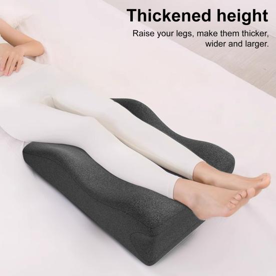 Клиновидная подушка для положения лежа на животе, подушка для интимности для пар, эргономичная изогнутая подушка из пены с памятью, подушка-клин для ног, подушка для поддержки спины для сидения и лежания