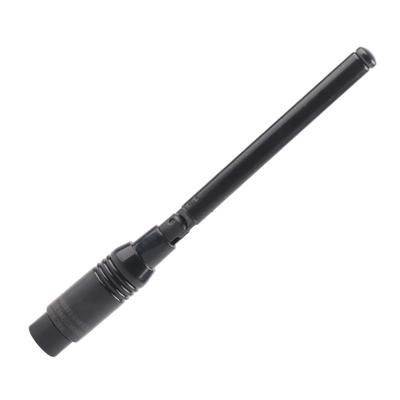 Телескопическая двухдиапазонная антенна VHF UHF SMA Male для радиостанций Kenwood Baofeng UV5X UV6R