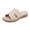 Spring and Summer Sandal Drag Female Europe and the United States Casual Lightweight Large Size Retro Slope with Comfortable Sandals