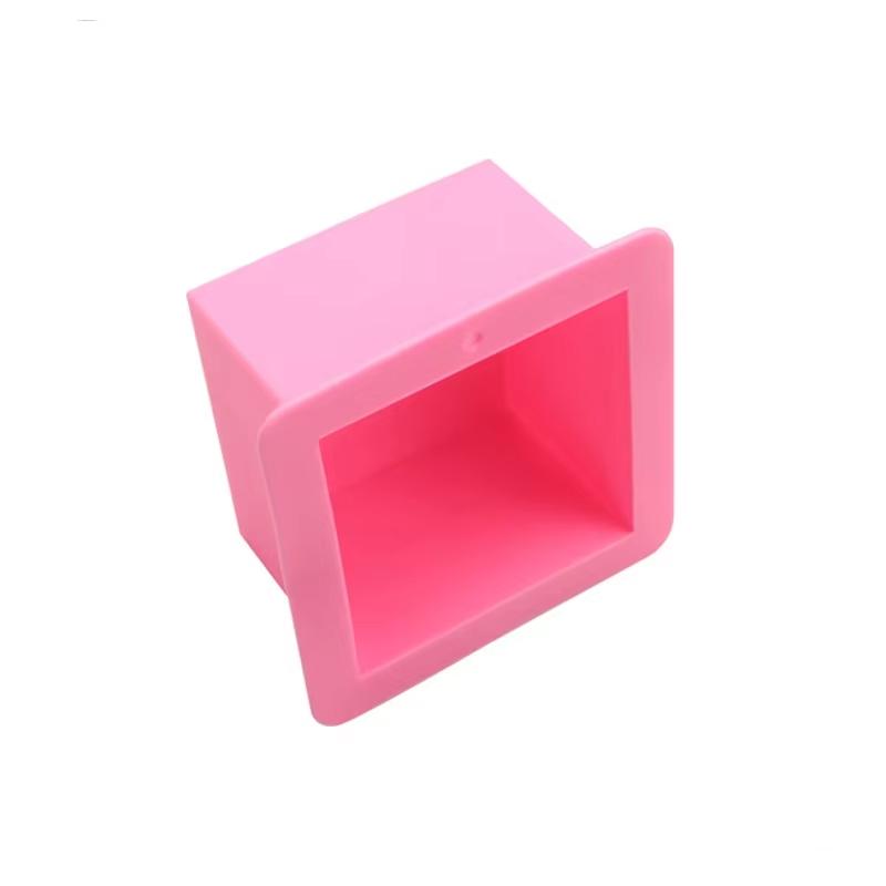 2 Pcs Non-Stick Square Baking Silicone Molds Quick Release Bread Pan Bakeware Tray for Cheese Cake Tier Cake Handmade Toast Mold