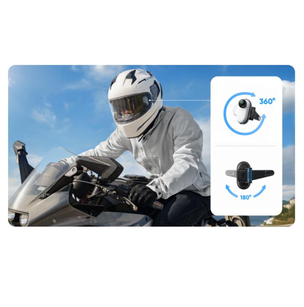 Крепление на шлем для мотоцикла / велосипеда для экшн-камеры Insta360 GO 3S / GO 3