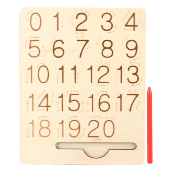 Деревянная доска для практики письма с буквами, двухсторонняя доска для прописи алфавита, обучающая доска для малышей дошкольного возраста, азбука