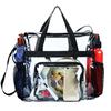 Front Pocket Large Capacity Clear Bag Unisex Travel Shoulder Bag Mini Handbag