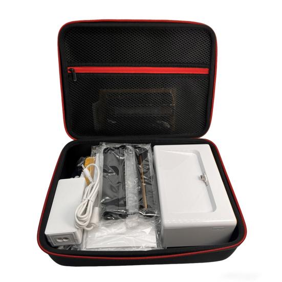 Кейс для переноски Dock Premium Wi-Fi 4x6 дюймов Мгновенный портативный фотопринтер Жесткий корпус из ЭВА Запасные картриджи Фотобумага Зарядное устройство Хранение аксессуаров