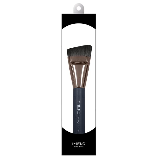 MEKO - Yuansen Веганская скошенная плоская кисть для тональной основы