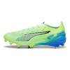 Puma Кроссовки Ultra 5 Ultimate FG Lights Out Pack Unisex Green Fizzy-Apple White 107683-03