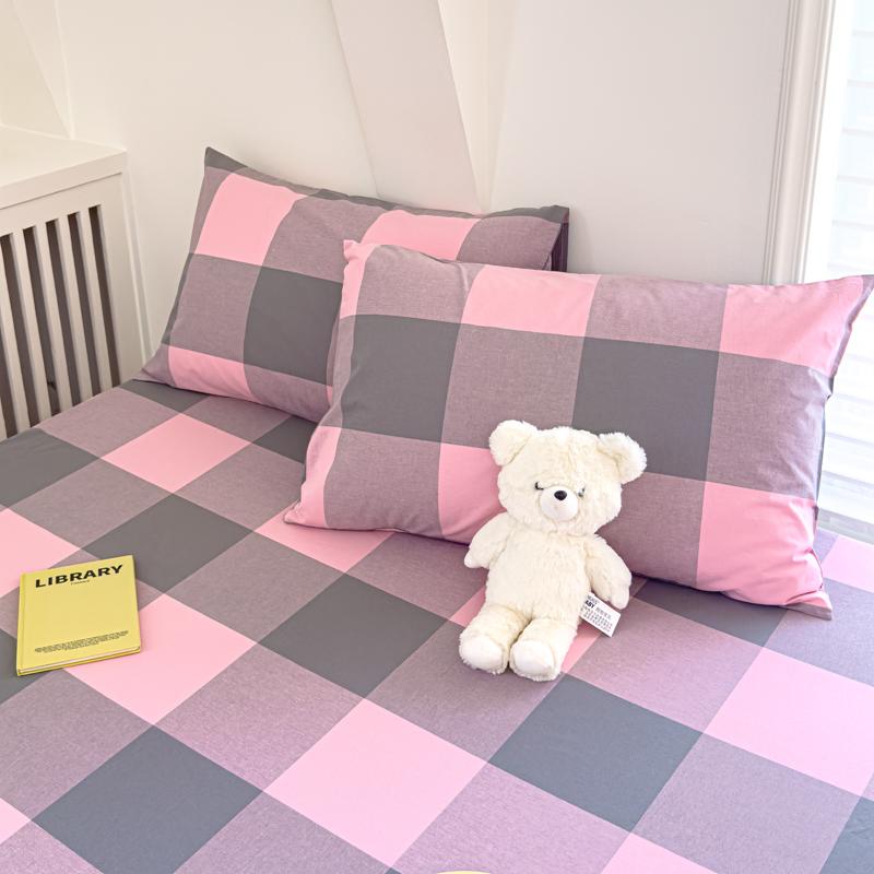 2шт наволочка 100% хлопок наволочка в полоску наволочка 48x74см наволочка для подушки домашняя мягкая наволочка для кровати Fundas de almohada