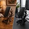 Curved Branch Desk Phone Holder Twisted Tree Root Artistic Branch Display Rack  Mobile Phones