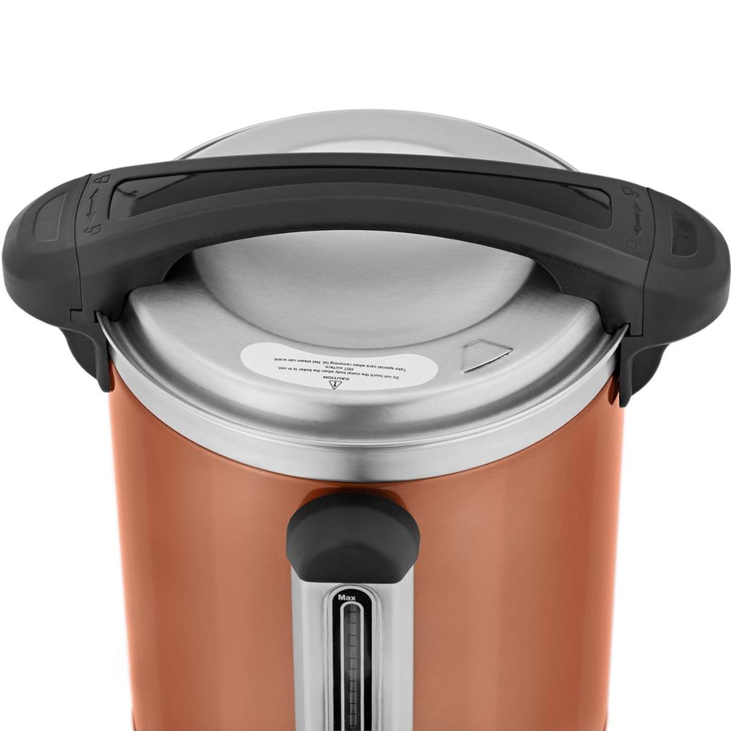 Double-Walled Water Heater With Drainer 61 L 1500 W Orange