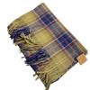 Selected Pure Wool Plaid Scarf Classic Unisex Couple Winter Warm Scarf