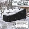 Full Coverage Chaise Lounge Cover Oxford Cloth Recliner Protective Cover Beach Chair Cover  Patio