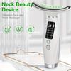 7-LED Facial and Neck Massager - Rechargeable, Portable, Gentle, Relaxing, USB Powered, Perfect Gift for Women