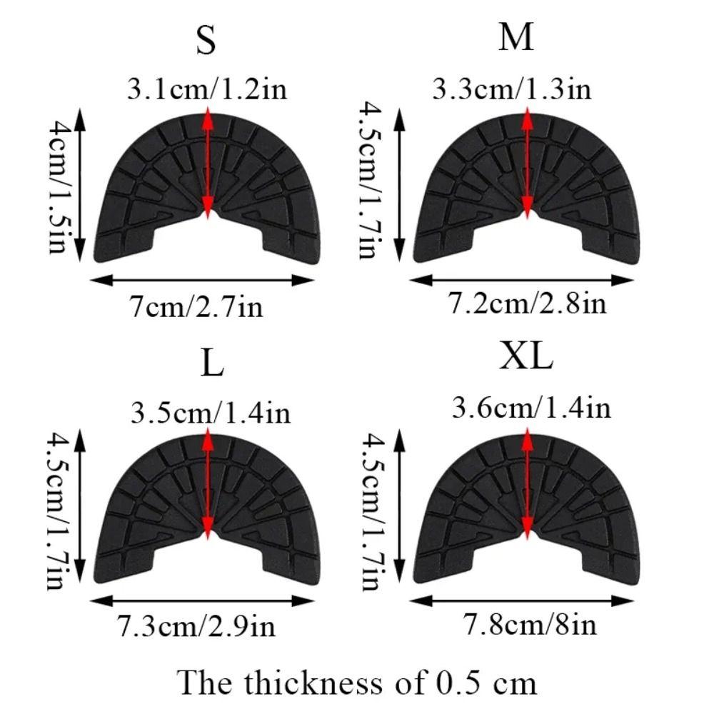 Ремонтный материал Резиновый протектор подошвы обуви DIY Подошвы Износостойкие Ремонтные подошвы Наклейки Противоскользящие Бесшумные обувные накладки