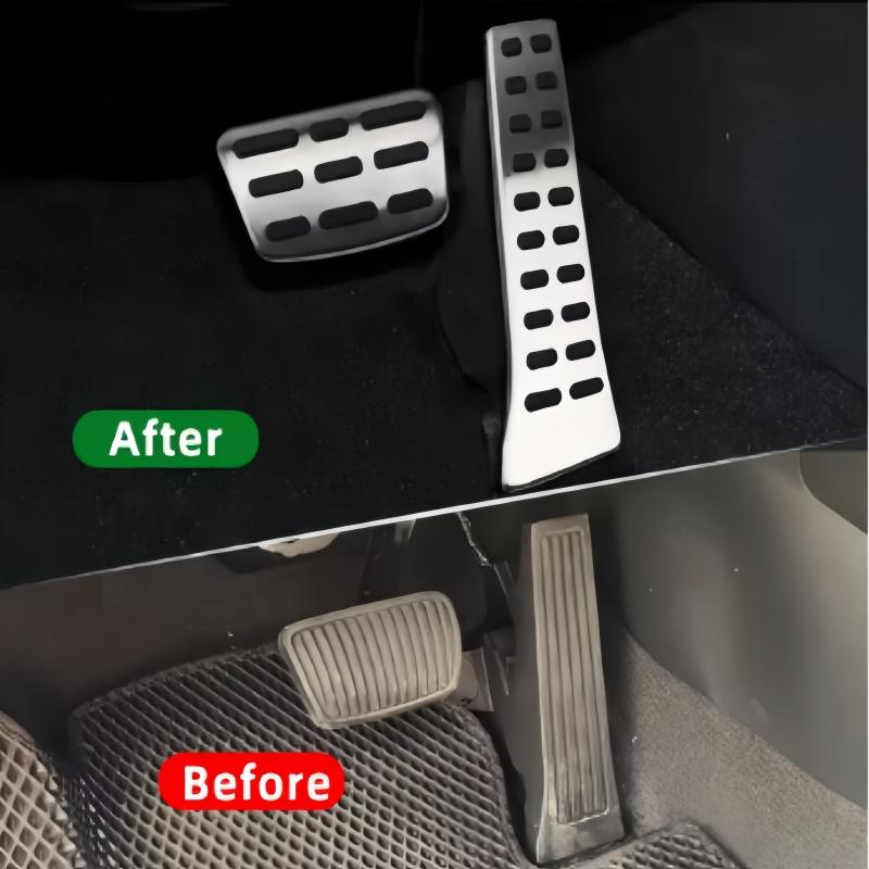 АТ МТ Для Hyundai Sonata Santa Fe Tucson IX35 I40 Elantra для Kia Sorento Sportage Optima K3 K5 2010-2015 Стальная накладка на педаль автомобиля