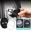 Silicone Door Lock Buckle Protective Cover, Car Door Lock Absorbing Cushion Thickened Anti-collision Sticker