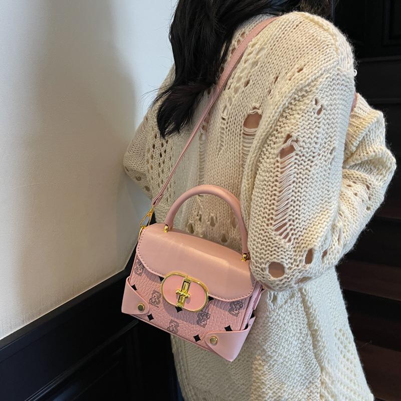 Small Bag Women's Summer New Fashion Messenger Bag Casual Portable Box Small Square Bag