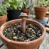 3PCS/SET Resin Earthworm Flowerpot Decoration Realistic Earthworm Ornaments  Succulent Plants