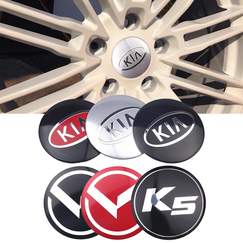 4Pcs 56/60/65/68MM For KIA Rio Ceed Sportage Cerato Soul Sorento Picanto Optima Car Wheel Center Hub Caps Wheel Cover Sticker MF1