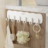 Wall Hook Punch-free Great Load Bearing Anti-slip 6 Hooks Waterproof Bathroom Kitchen Towel