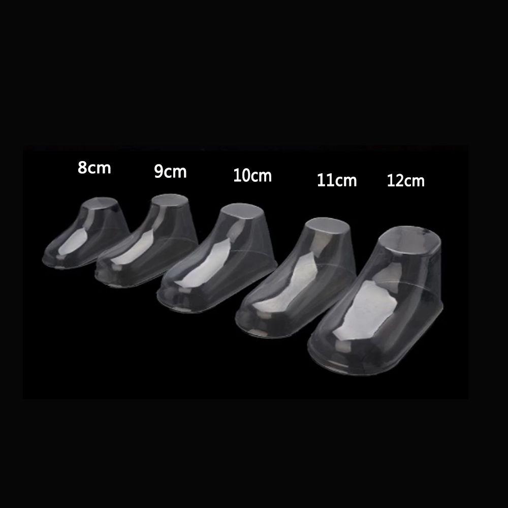 Пластиковая поддержка обуви, прозрачная форма для обуви, прозрачные носки для малышей, детские ножки, дисплей для обуви, деревья