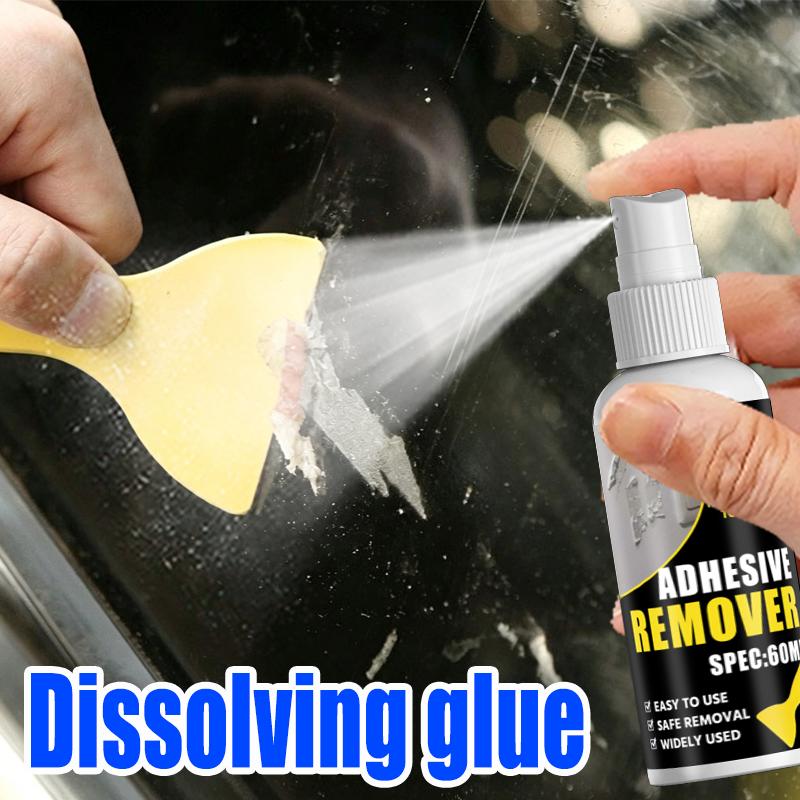 KJM 60ML Fast-Acting Adhesive Remover Instant Glue Residue Cleaner for Car Windows Decals & Household Stickers