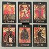 9*6cm Dark Gothic Lenormand Deck 36 Pcs Lenormand Cards Combine Romance and Dark Elements