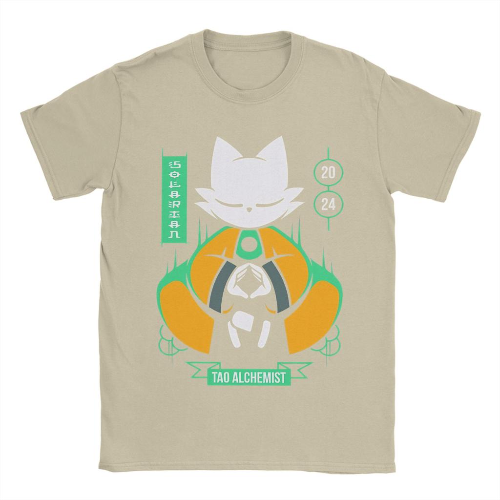 Nine Sols 9 Yi Fangshi Tao Indie Game T Shirts for Unisex Cotton Leisure T-Shirt Crew Neck Tees Short Sleeve Tops Gift