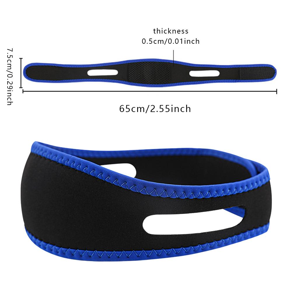 Пояс против храпа, регулируемый мягкий ремешок для подбородка, капа для женщин и мужчин, лучшее дыхание, средство от храпа, бандаж, помогающий спать