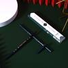 Double Head Eyebrow Pencil Small Triangle Natural Three-dimensional Silkworm Contorting Eyebrow Pencil Waterproof Permanent Makeup for Women