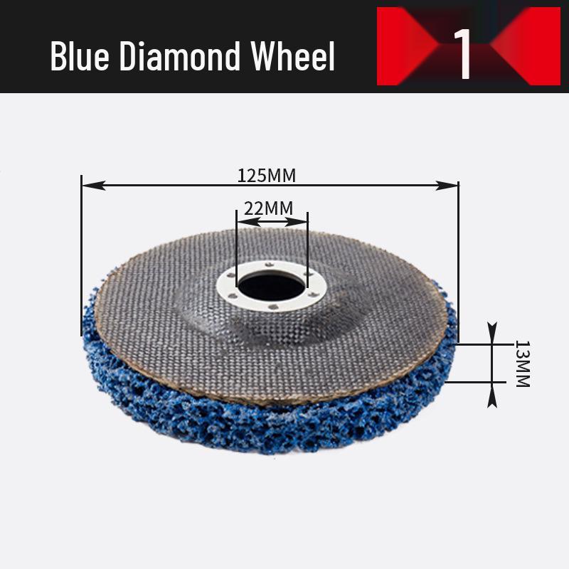 Шлифовальный диск Mansha Rui Black King Kong для металла, удаления ржавчины и краски, синий, орхидеевый, фиолетовый