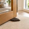 2 Pcs 3.62x1.77x0.79in Door Wedge Stopper TPR Leaf Shape Stopper Under Draft Stopper  for Home Use