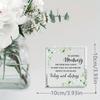 Wedding Memorial Sign - "In Loving Memory" Acrylic Centerpiece for Ceremonies & Anniversaries