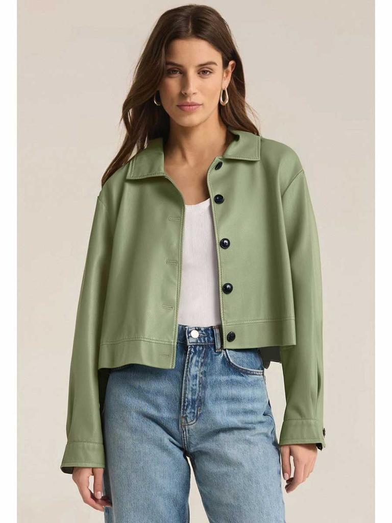 Женская куртка из искусственной кожи с лацканами на осень-зиму, свободное мотоциклетное пальто в европейском американском стиле, повседневная короткая верхняя одежда J589