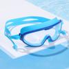 Kids Swim Goggles Large Frame Anti-Fog Swimming Glasses Clear View UV Protection Pool Goggles for Children 5-16 Years