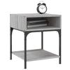 VidaXL Bedside Tables 2 Pcs Sonoma Grey 40x41x50 Cm Engineered Wood 825880
