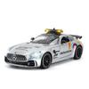 1/24 Benzs AMG GT Safety Car Alloy Miniature Scale Car Diecast Metal Model Sound and Light Children Toy Gifts Collection Vehicles