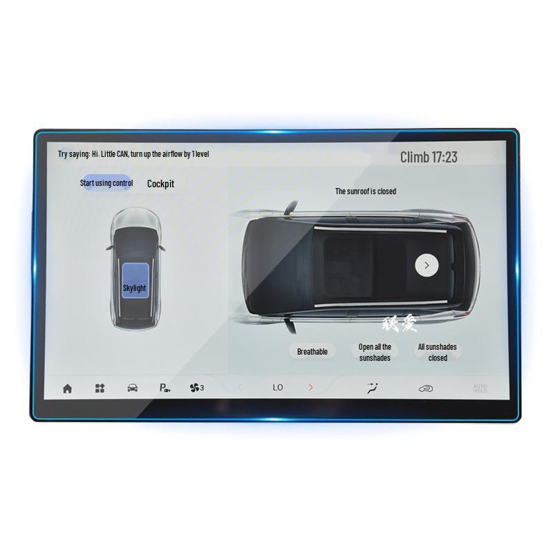 Защитная пленка для навигационного экрана и приборной панели Hycan A06 для 24 моделей