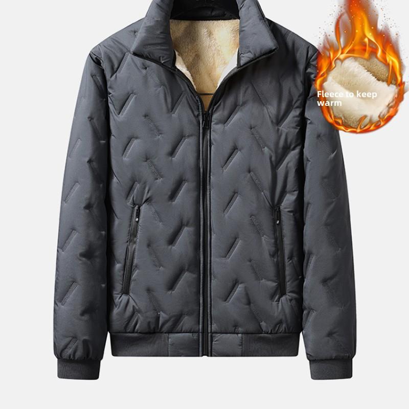 Мужская верхняя одежда Cozy Up, толстая флисовая ветровка, флисовые теплые пальто