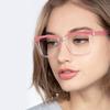 Transparent Square Computer Glasses Frame Women Men Anti Blue Light Rectangle Eyewear Blocking Optical Spectacle Eyeglasses
