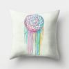 Чехлы на подушки в богемном стиле с перьями «Ловец снов» для дома, гостиной, дивана, украшения автомобиля, поясничная подушка, наволочка
