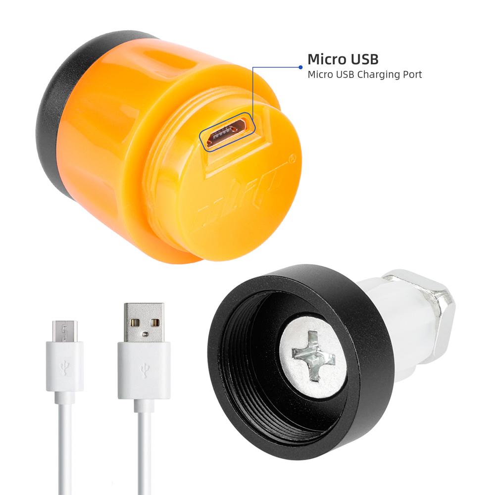 2 шт., освещение на руле электрического скутера, светодиодная сигнальная лампа, вилка на руле, водонепроницаемая и пылезащитная