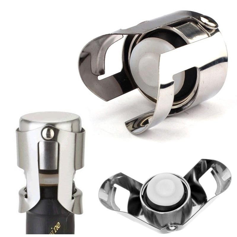 Профессиональная пробка для бутылок с шампанским и игристым вином из нержавеющей стали