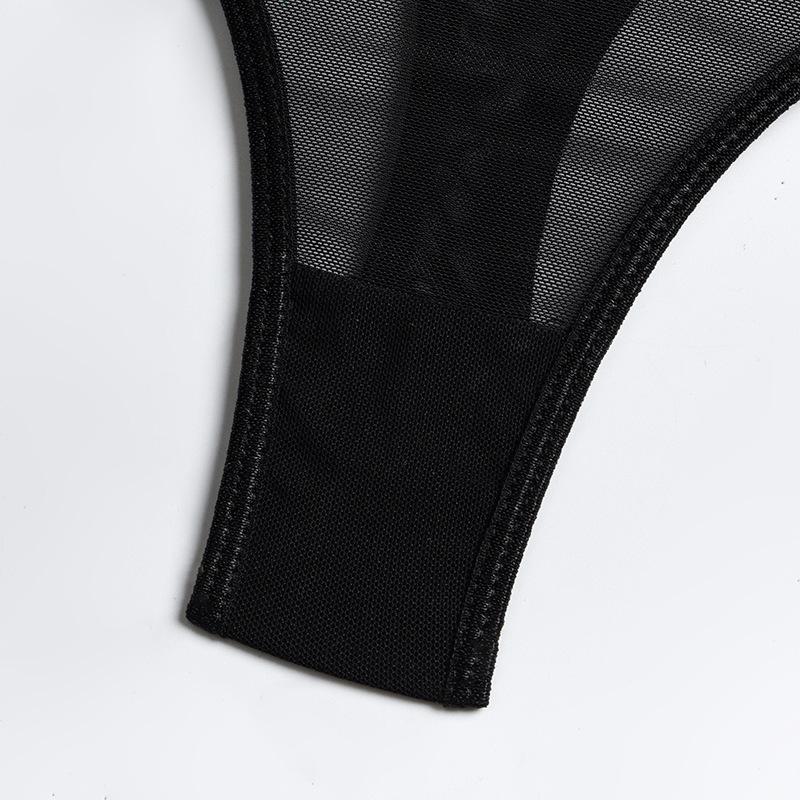 Женское сексуальное нижнее белье, модное сетчатое нижнее белье с длинными рукавами, удобное высококачественное перспективное эротическое нижнее белье, комплект