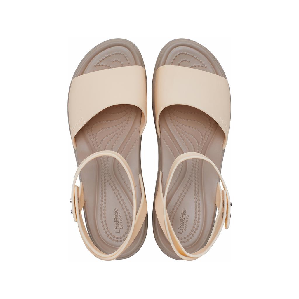 Crocs Brooklyn Wedge Slide Sandals Women Sandals Warm-Khaki 209406-2DS